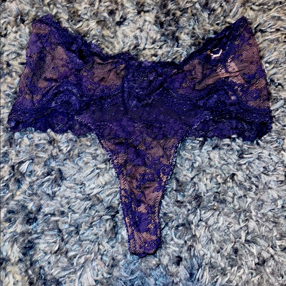 Victorias secret lace thong